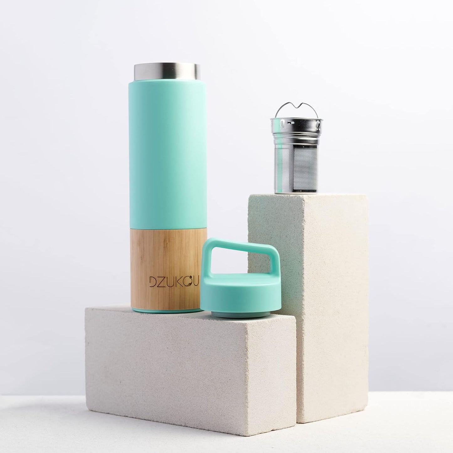 Saint Elias Bamboo Thermos Bottle (530 ml)