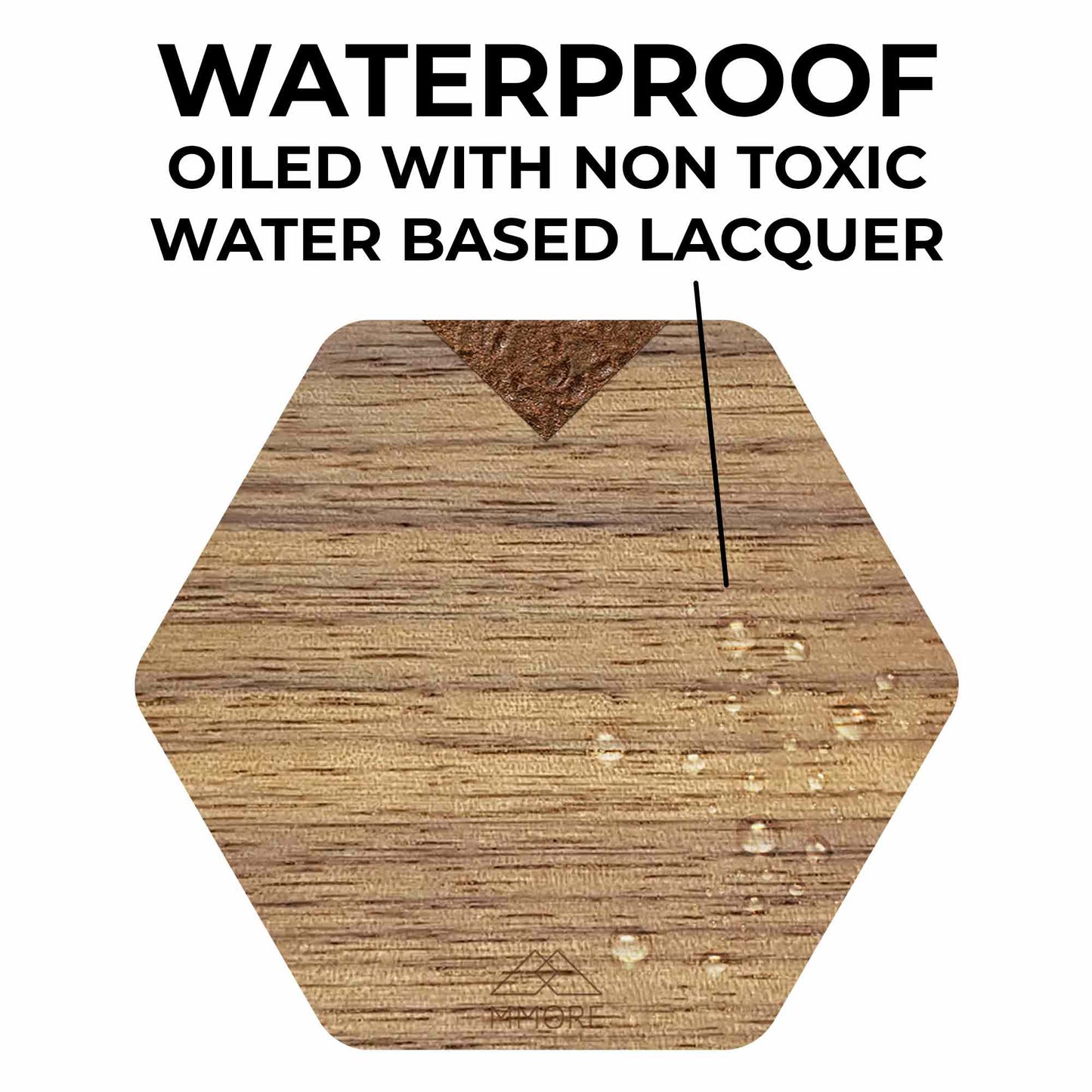 Wooden Coasters - American Walnut / Set of 4 coasters