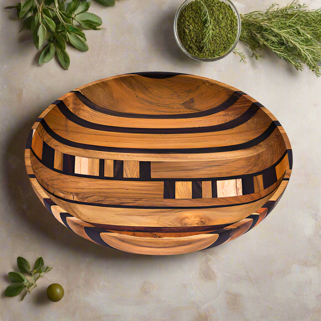 Handcrafted Eco-Friendly Wooden Bowls