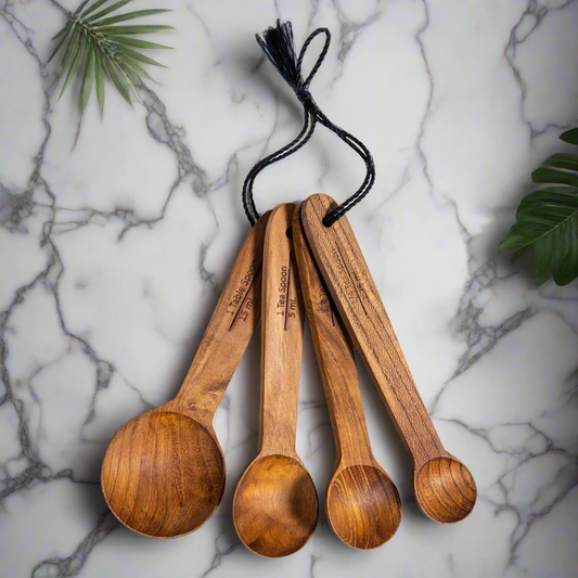 Upcycled Wooden Measuring Spoons