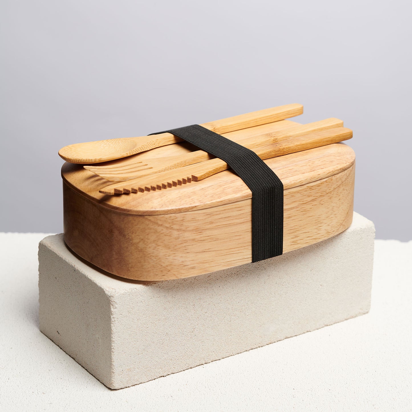 Cho Oyu Eco-Friendly Wooden Lunch Box (450 ml)