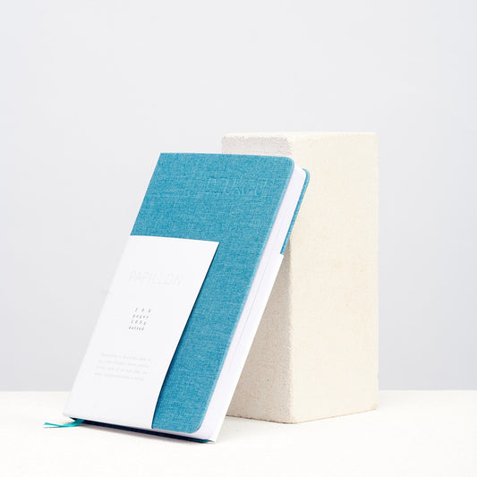 Papillon - Linen Hardcover Notebook